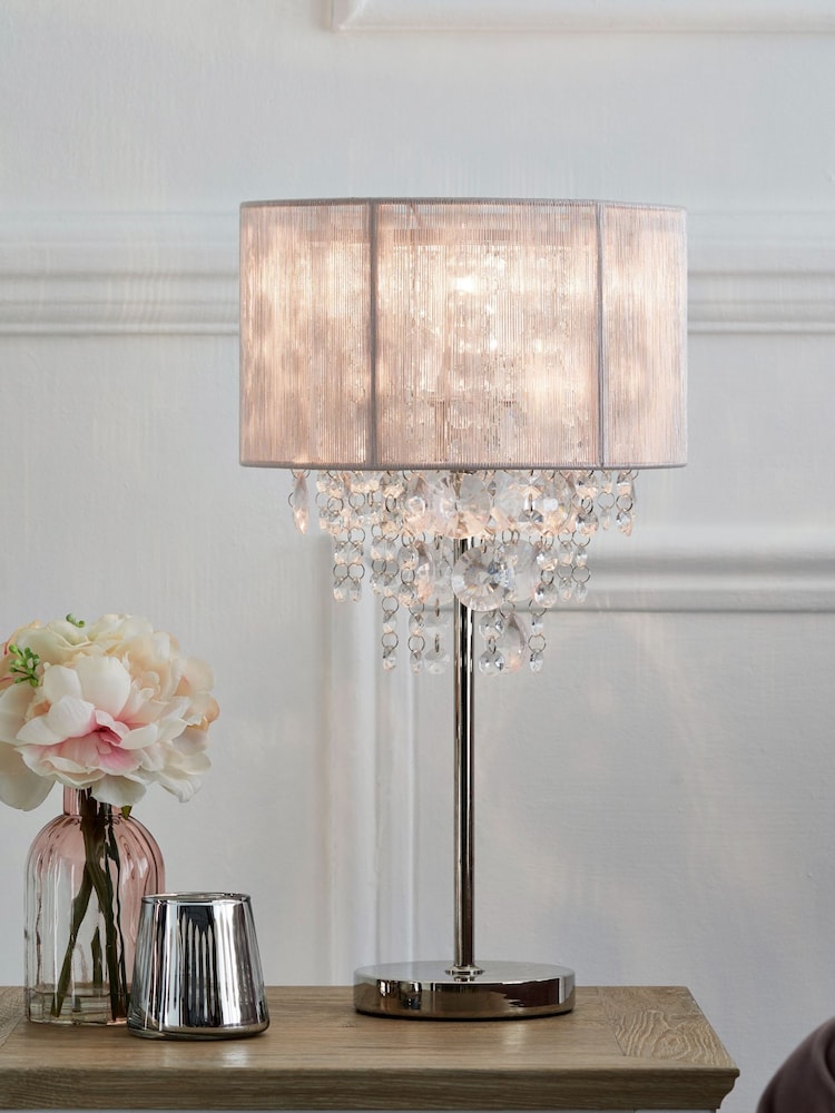 Pink Palazzo Large Table Lamp - Image 1 of 8