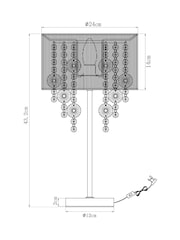 Pink Palazzo Large Table Lamp - Image 8 of 8