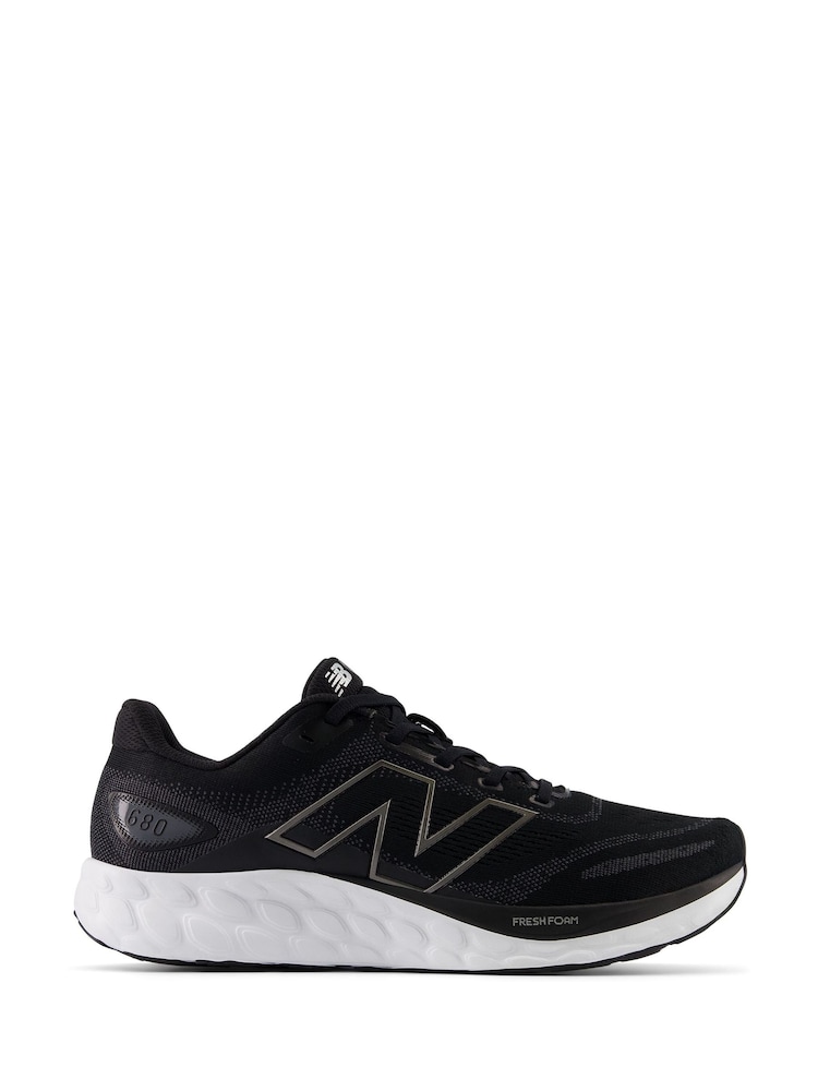 New Balance Black 680 Trainers - Image 1 of 5