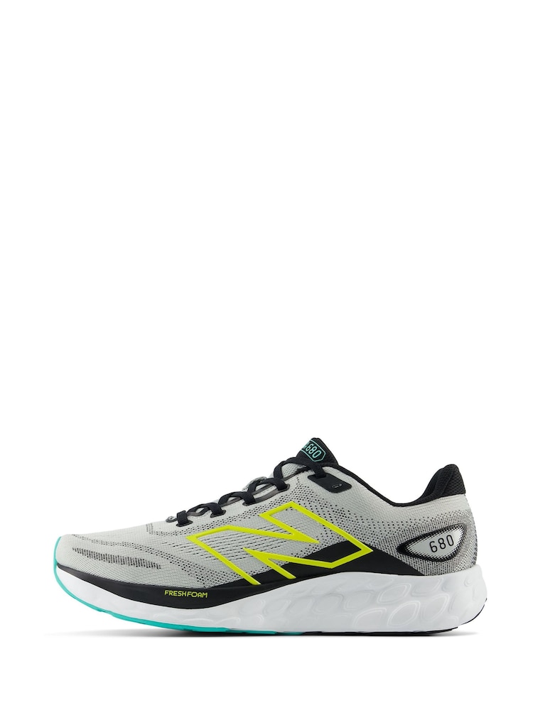 Gris - New Balance 680 Trainers - Image 6 of 8