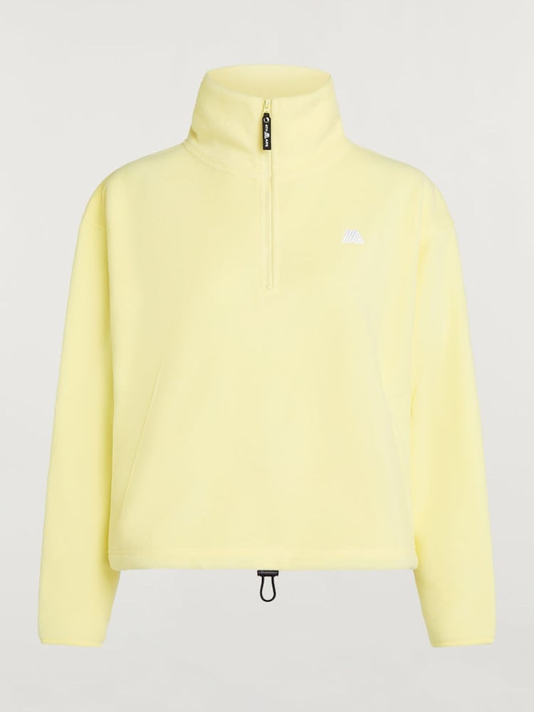 4th Arq Yellow Phoenix Cloud Half Zip Fleece - Image 5 of 5 4th Arq Yellow Phoenix Cloud Half Zip Fleece - Image 5 of 5