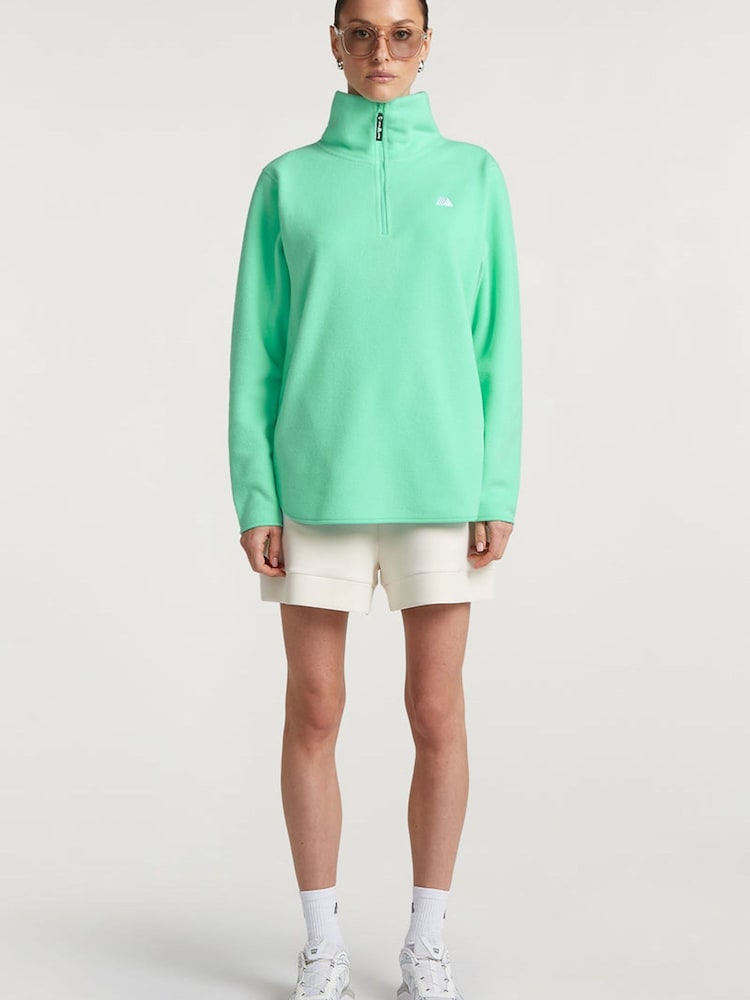 4th Arq Green Lennox Cloud Half Zip Fleece - Image 2 of 5 4th Arq Green Lennox Cloud Half Zip Fleece - Image 2 of 5
