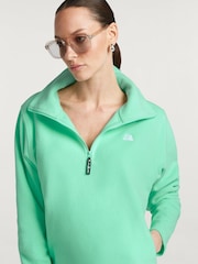 4th Arq Green Lennox Cloud Half Zip Fleece - Image 4 of 5