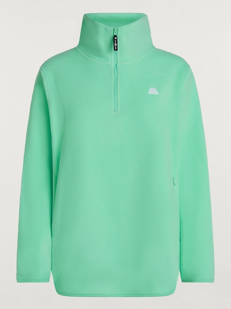 4th Arq Green Lennox Cloud Half Zip Fleece - Image 5 of 5 4th Arq Green Lennox Cloud Half Zip Fleece - Image 5 of 5