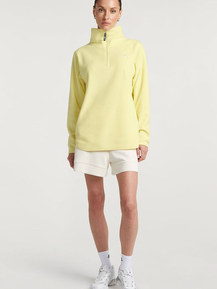 4th Arq Yellow Lennox Cloud Half Zip Fleece - Image 1 of 5 4th Arq Yellow Lennox Cloud Half Zip Fleece - Image 1 of 5