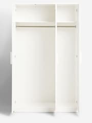 White Flynn Triple Wardrobe - Image 6 of 9