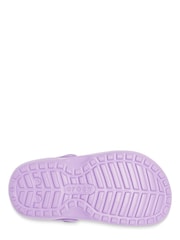 Vijolična - Crocs sandali cokaste s podlogo za malčke Classic Unisex - Slika 7 iz 7