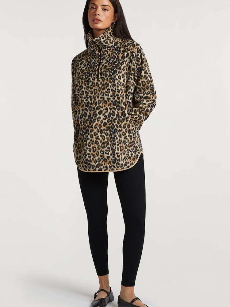 4th Arq Animal Lennox Cloud Half Zip Fleece - Image 1 of 5 4th Arq Animal Lennox Cloud Half Zip Fleece - Image 1 of 5