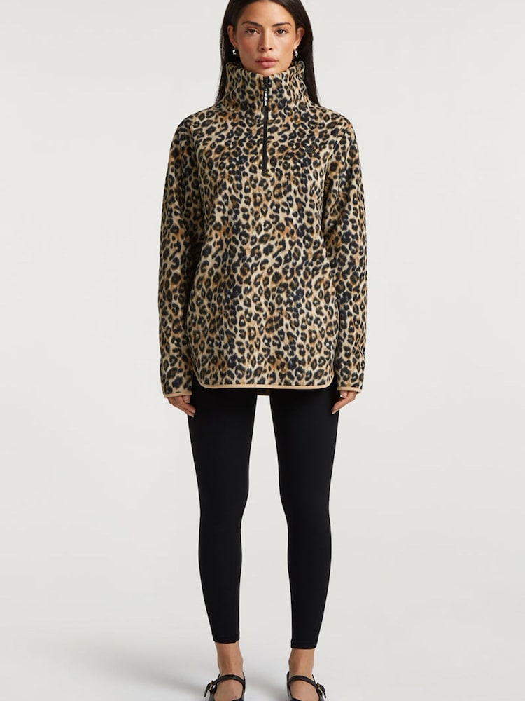 4th Arq Animal Lennox Cloud Half Zip Fleece - Image 2 of 5 4th Arq Animal Lennox Cloud Half Zip Fleece - Image 2 of 5