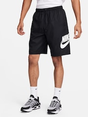 Nike Black Club Woven Shorts - Image 1 of 10