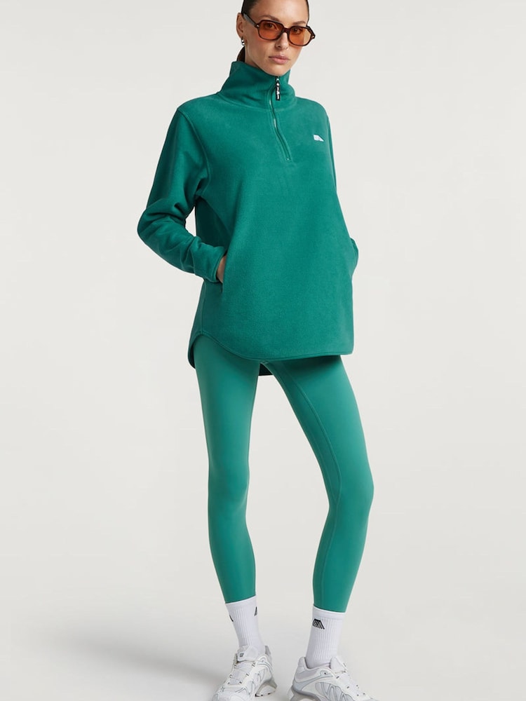 4th Arq Dark Green Lennox Cloud Half Zip Fleece - Image 1 of 5 4th Arq Dark Green Lennox Cloud Half Zip Fleece - Image 1 of 5