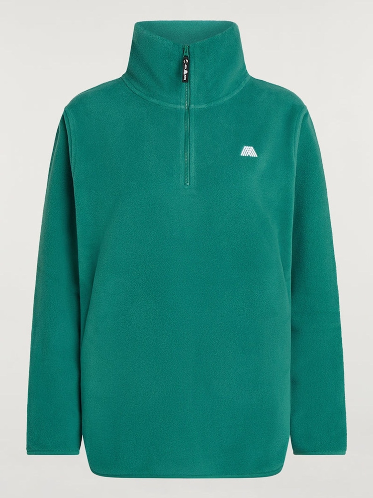 4th Arq Dark Green Lennox Cloud Half Zip Fleece - Image 5 of 5 4th Arq Dark Green Lennox Cloud Half Zip Fleece - Image 5 of 5