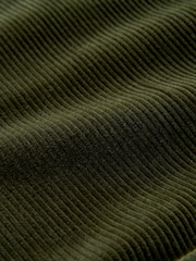 Barbour® Green 100% Cotton Corduroy Slim Fit Suit Trousers - Image 15 of 16