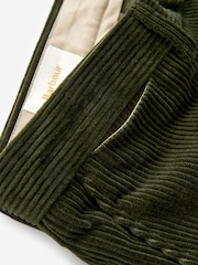 Barbour® Green 100% Cotton Corduroy Slim Fit Suit Trousers - Image 9 of 16