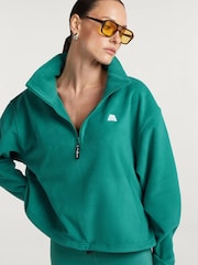 4th Arq Dark Green Phoenix Cloud Half Zip Fleece - Image 1 of 5