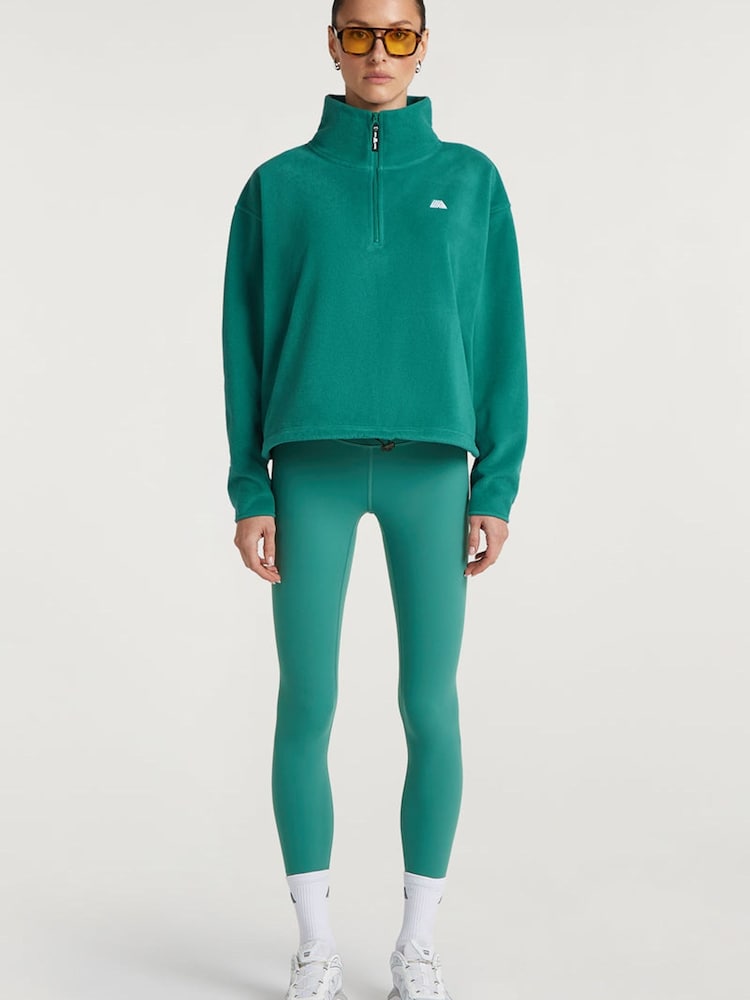 4th Arq Dark Green Phoenix Cloud Half Zip Fleece - Image 2 of 5 4th Arq Dark Green Phoenix Cloud Half Zip Fleece - Image 2 of 5