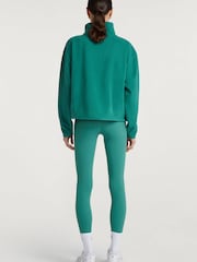 4th Arq Dark Green Phoenix Cloud Half Zip Fleece - Image 3 of 5