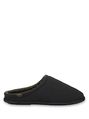 Μαύρο - Totes Quilted Mule Slippers - Εικόνα 2 από 5