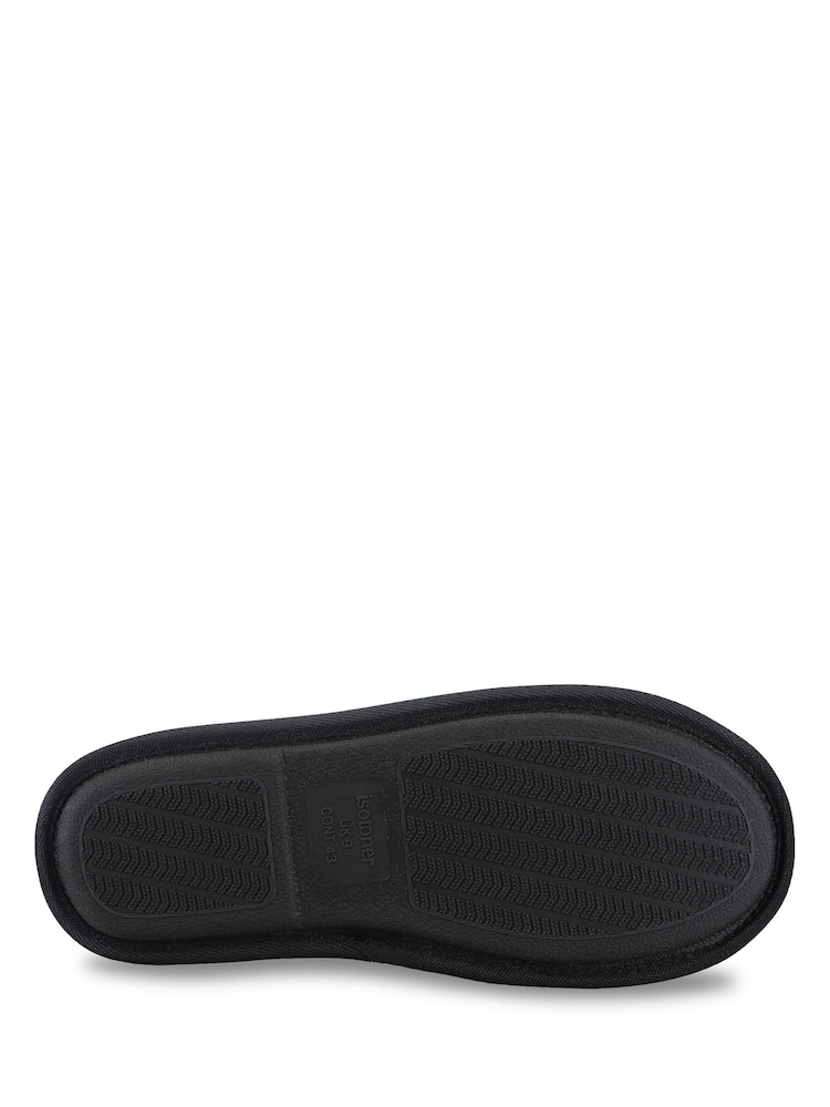 Μαύρο - Totes Quilted Mule Slippers - Εικόνα 5 από 5 Μαύρο - Totes Quilted Mule Slippers - Εικόνα 5 από 5
