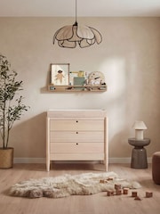 Gaia Baby All Natural Ash Eos Cot & Dresser 2 Piece Nursery Furniture Set - Image 3 of 6