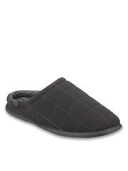 Γκρι - Totes Quilted Mule Slippers - Εικόνα 3 από 5