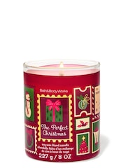 Bath & Body Works The Perfect Christmas Single Wick Candle 227g - Image 1 of 2