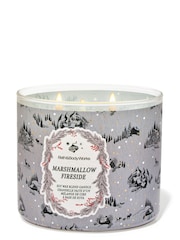 Bath & Body Works Marshmallow Fireside 3-Wick Candle 411g - Image 1 of 2