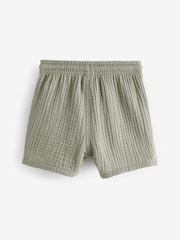 Зеленый - Soft Textured Shorts (3mths-7yrs) - Изображение 6 из 7
