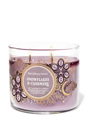 Bath & Body Works Snowflakes and Cashmere 3-Wick Candle 411g - Image 1 of 2