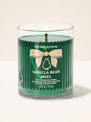Bath & Body Works Vanilla Bean Noel Signature Single Wick Candle 227g - Image 1 of 2