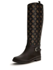 Guess Horsee Boots With Logo Print - Image 1 of 4