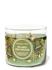 Bath & Body Works Sugared Pine Needles 3-Wick Candle 411g - Image 1 of 2