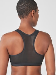 Black/White Next Active Sports High Impact Zip Front Bras 2 Pack - Image 3 of 7