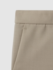 Reiss Stone Fine 9-12 yrs Wool Side Adjusters Trousers - Image 4 of 4