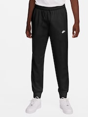 Nike Black Club Fleece Knit 100% Cotton Joggers - Image 1 of 6