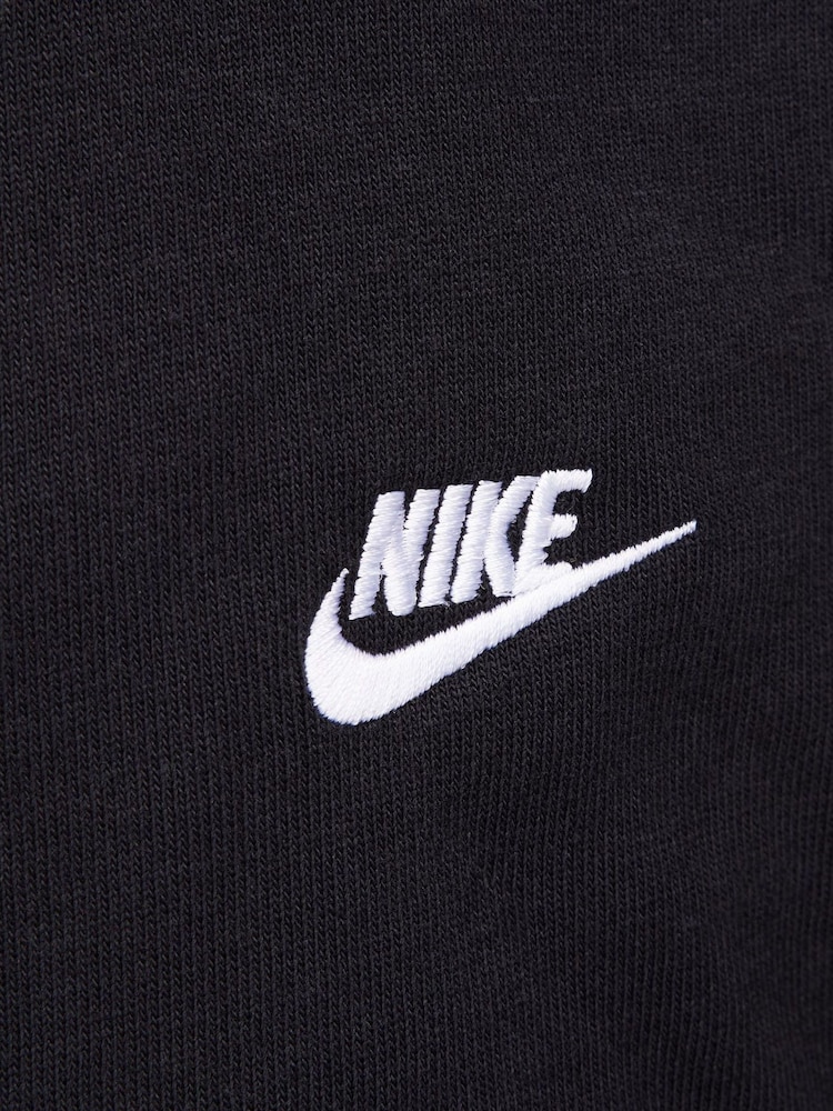 Nike Black Club Fleece Knit 100% Cotton Joggers - Image 4 of 6