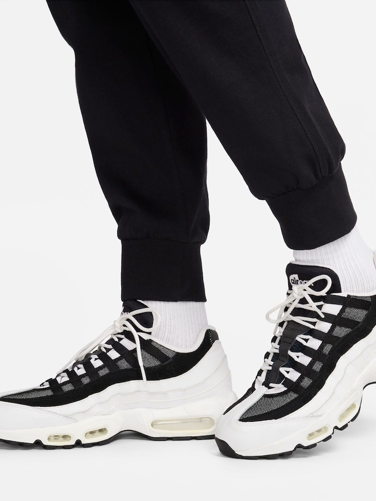 Nike Black Club Fleece Knit 100% Cotton Joggers - Image 5 of 6