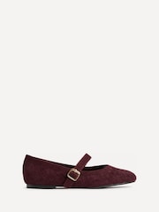 Czerwony - Linzi Index Woven Mary Jane Shoes - Obraz 2 z 5