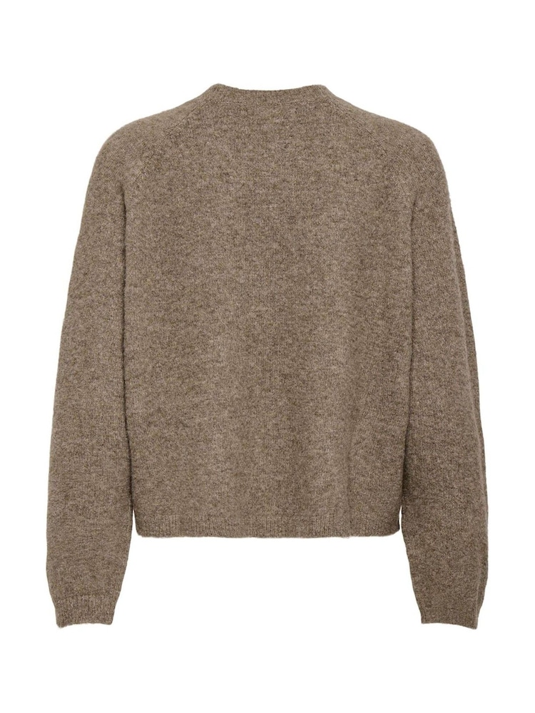ONLY Strickjacke mit Rundhalsausschnitt, Knopfleiste und aufgesetzten Taschen - Bild 6 von 6 ONLY Strickjacke mit Rundhalsausschnitt, Knopfleiste und aufgesetzten Taschen - Bild 6 von 6