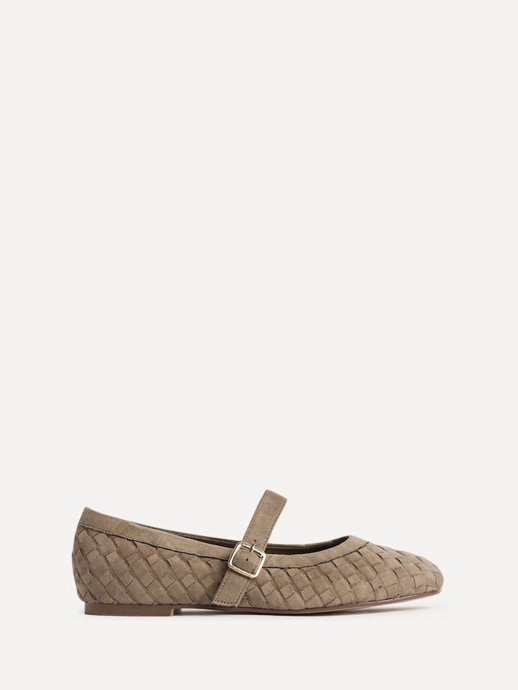 Naturalny - Linzi Index Woven Mary Jane Shoes - Obraz 2 z 5 Naturalny - Linzi Index Woven Mary Jane Shoes - Obraz 2 z 5