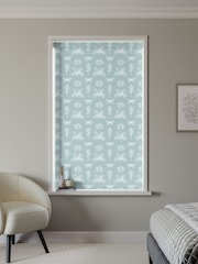 Duck Egg Blue Victory Made to Measure Blackout Roller Blind - Image 2 of 6