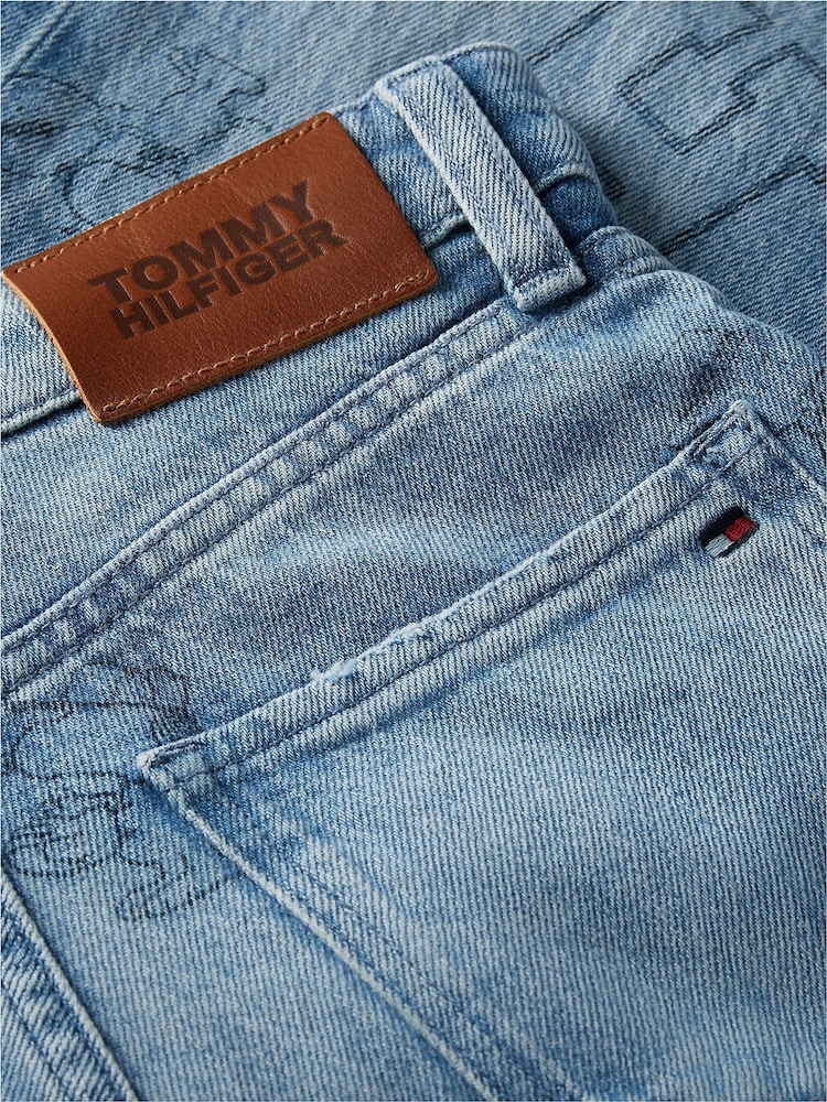 Tommy Hilfiger Peanuts® Graphic išblukinti laisvi džinsai - 6 paveikslėlis iš 6