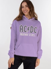 Brands In Purple Acdc Highway To Hell Hoodie - Image 1 of 4
