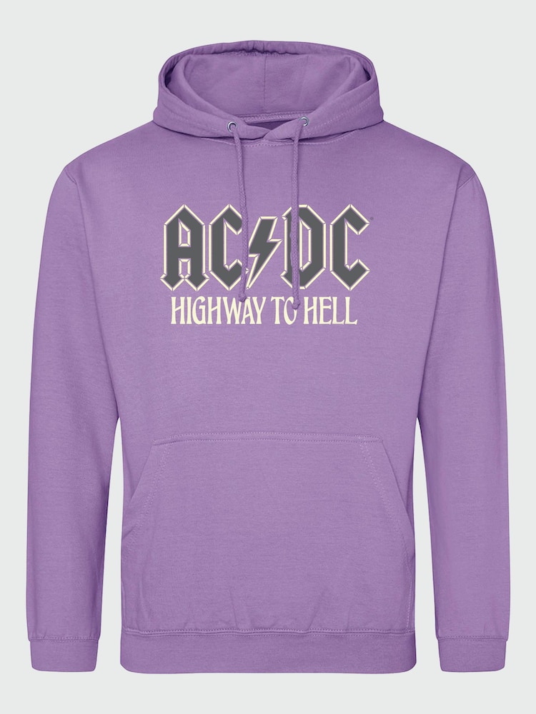 Brands In Purple Acdc Highway To Hell Hoodie - Image 2 of 4 Brands In Purple Acdc Highway To Hell Hoodie - Image 2 of 4