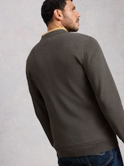 White Stuff Grey Attadale Henley Jumper - Image 2 of 6