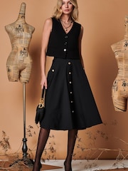 Jolie Moi A-Line Midi Skirt - Bild 3 von 4