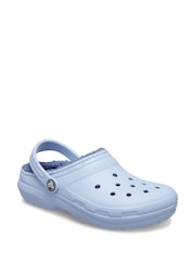 Crocs Pale Blue Toddler Classic Lined Clogs - Image 2 of 4