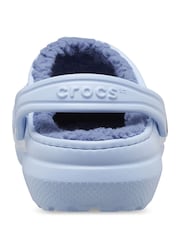 Crocs Pale Blue Toddler Classic Lined Clogs - Image 3 of 4