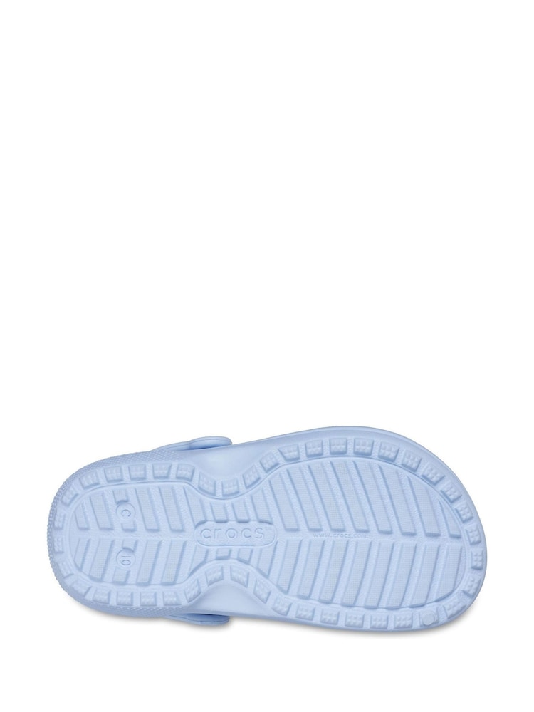 Crocs Pale Blue Toddler Classic Lined Clogs - Image 4 of 4