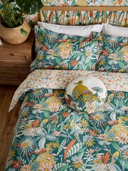 Scion Green River Wander 100% Cotton Cushion - Image 1 of 4